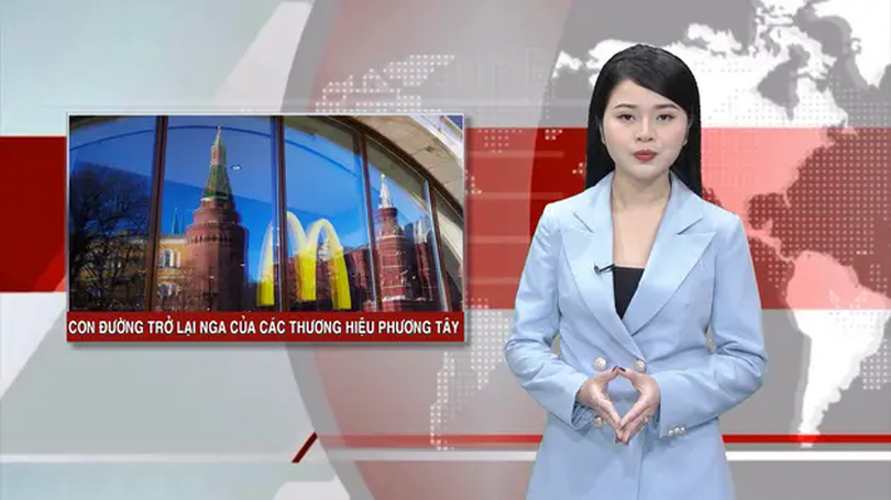 Con đường trở lại Nga của các thương hiệu phương Tây | Nhìn ra thế giới | 04/03/2025