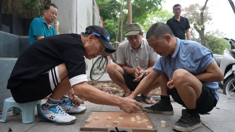 Chơi cờ tướng ở Hà Nội