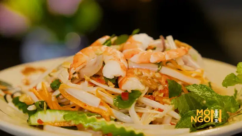 Nộm ngó sen tôm thịt