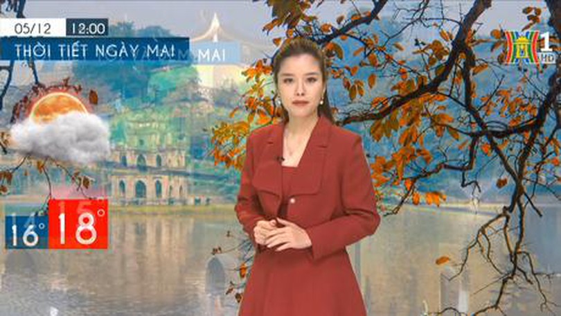 Dự báo thời tiết ngày 05/12/2022
