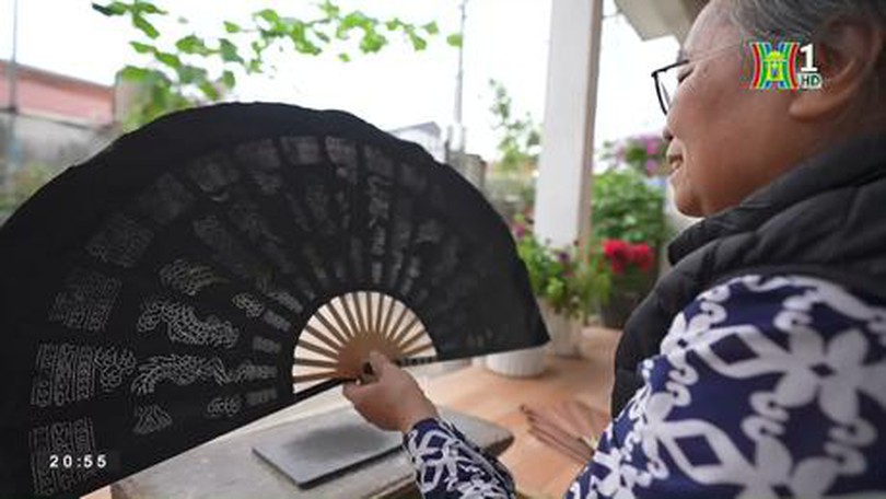 Quạt giấy làng Vác - Nét đẹp nghề truyền thống