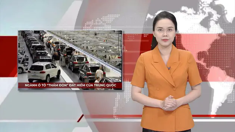 Ngành ô tô 'gặp nạn' với chính sách đất hiếm của Trung Quốc | Nhìn ra thế giới | 05/06/2025