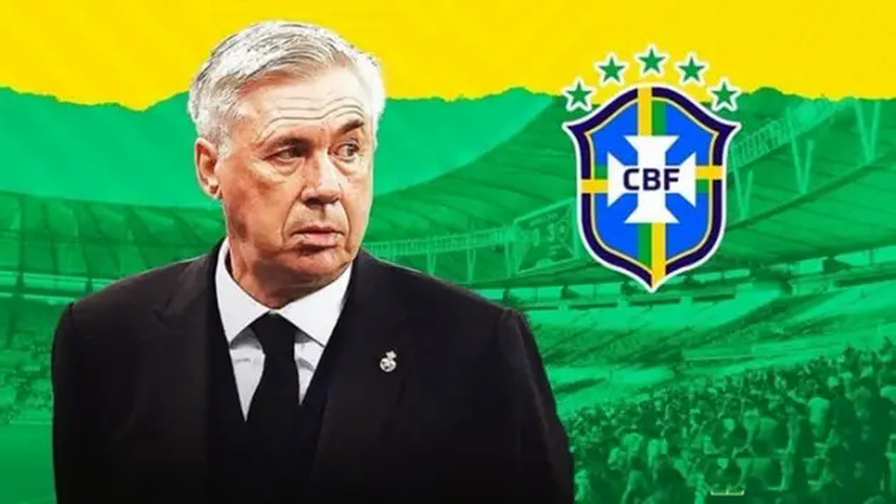 Brazil hướng tới chiến thắng đầu tiên cùng HLV Carlo Ancelotti