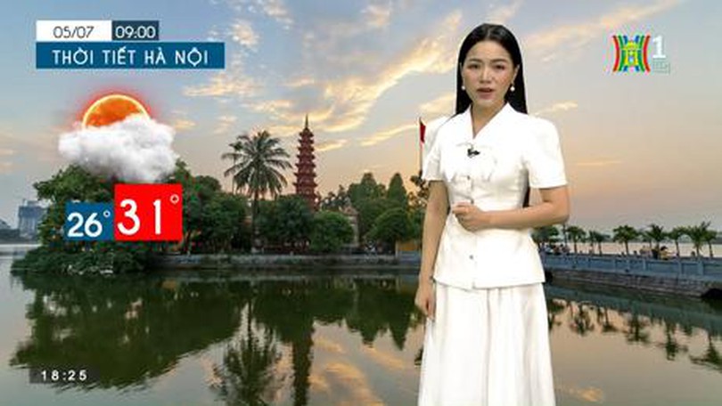 Dự báo thời tiết | 06/07/2023