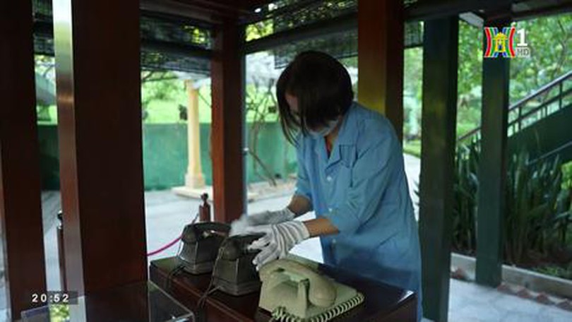 Buổi sáng ở nhà sàn Bác Hồ