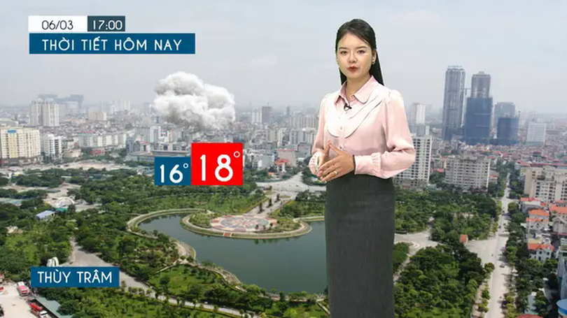 Dự báo thời tiết tối | 06/03/2025