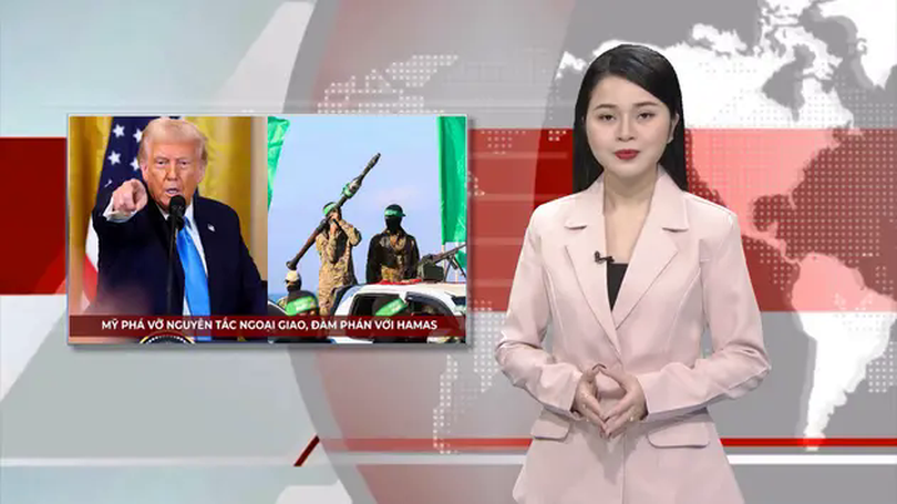Mỹ phá vỡ nguyên tắc ngoại giao, đàm phán với Hamas | Nhìn ra thế giới | 06/03/2025