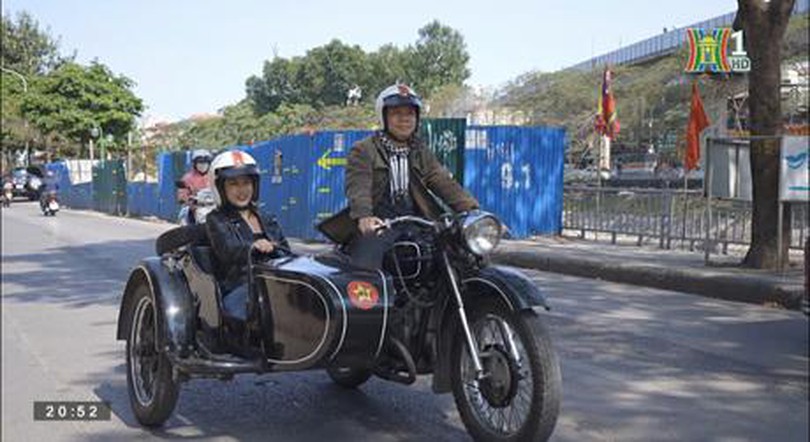 Phục chế xe Sidecar - Thú chơi xe cổ độc đáo
