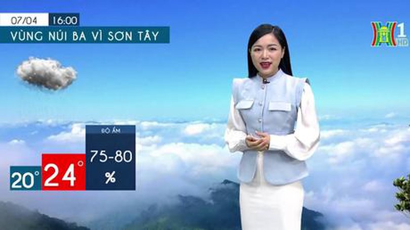 Dự báo thời tiết ngày 07/04/2023