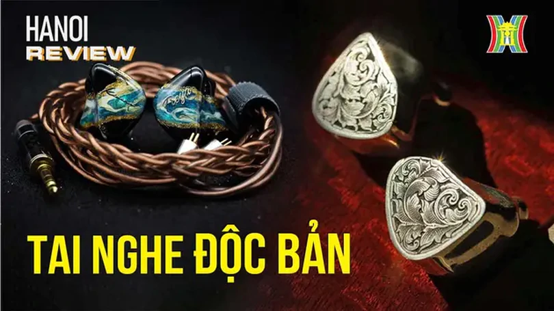Mục sở thị quy trình chế tác tai nghe độc bản | HANOI Review | 06/06/2024