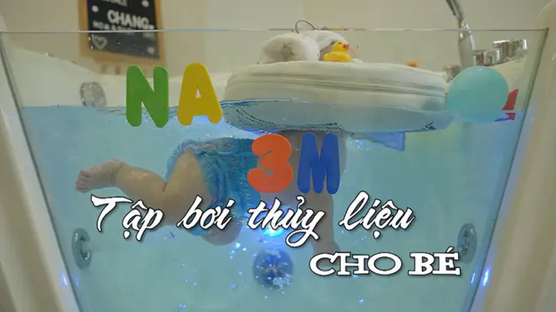 Tập bơi thủy liệu cho bé | Nhịp sống Hà Nội | 06/06/2025