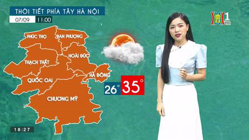 Dự báo thời tiết| 7/9/2023