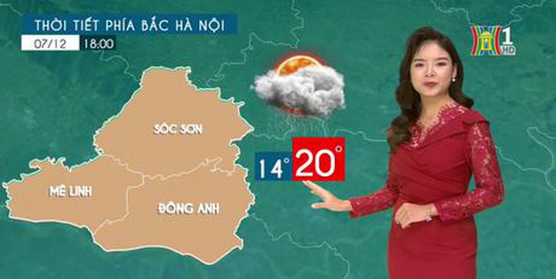 Dự báo thời tiết ngày 07/12/2022