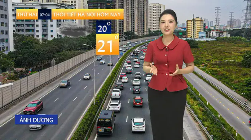 Dự báo thời tiết trưa | 07/04/2025