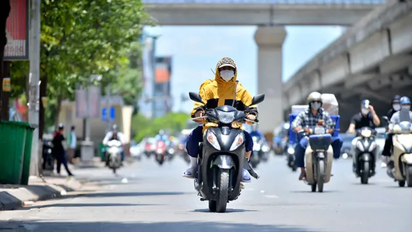 Thời tiết 7/5: Hà Nội nắng nóng diện rộng