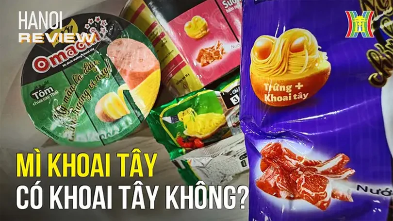 Thực sự có khoai tây trong mì khoai tây? | HANOI Review | 07/07/2024