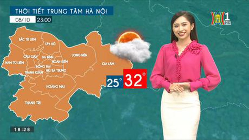 Dự báo thời tiết| 08/10/2023