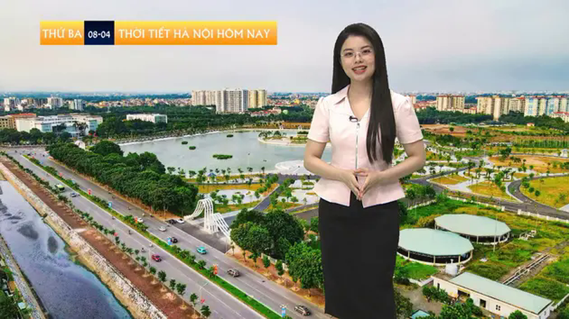 Dự báo thời tiết trưa | 08/04/2025