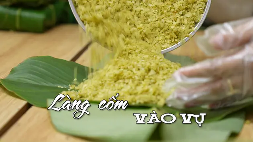 Làng cốm vào vụ | Nhịp sống Hà Nội | 08/05/2025