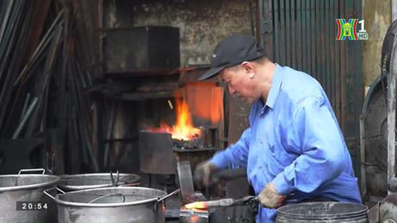 Lò rèn trên phố cổ