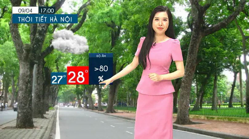 Dự báo thời tiết tối | 09/04/2025