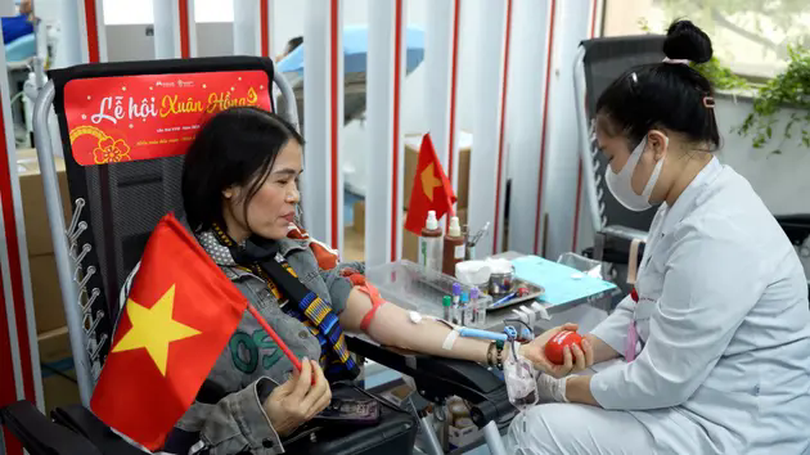 Buổi sáng ở Viện Huyết học - Truyền máu Trung ương