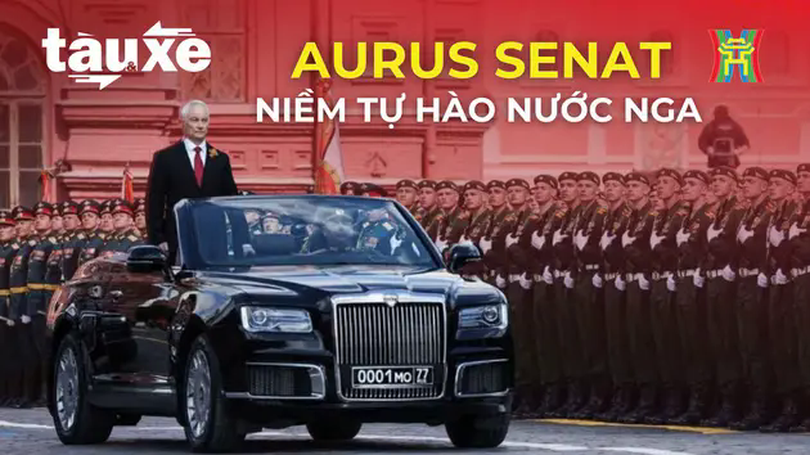 Aurus Senat - xe dẫn đầu Lễ duyệt binh trên Quảng trường Đỏ | Bản tin Tàu và Xe | 09/05/2025