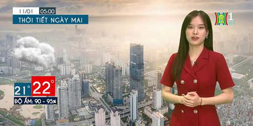 Dự báo thời tiết ngày 11/01/2023