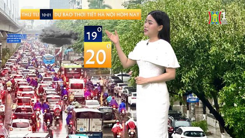 Dự báo thời tiết chiều và tối | 10/01/2024