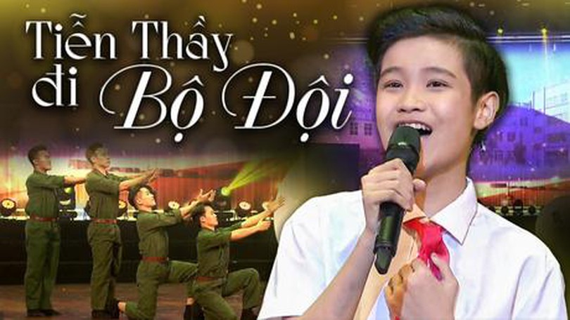 Tiễn thầy đi bộ đội