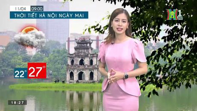 Dự báo thời tiết ngày 11/04/2023