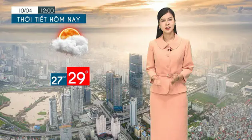 Dự báo thời tiết tối | 10/04/2025