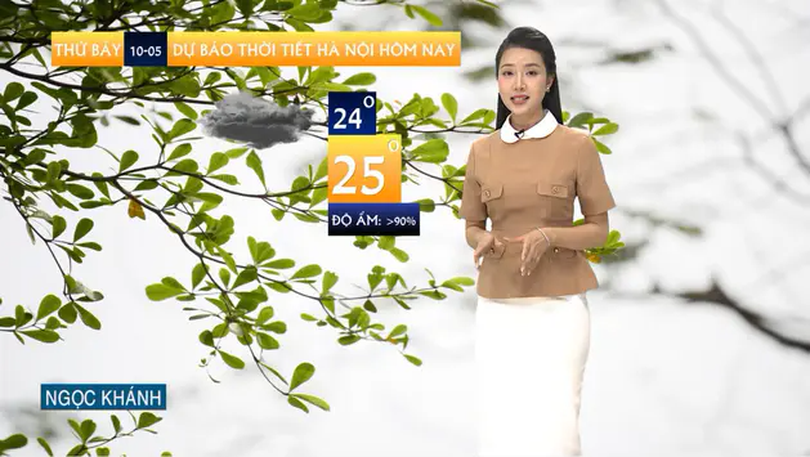 Dự báo thời tiết | 10/05/2025