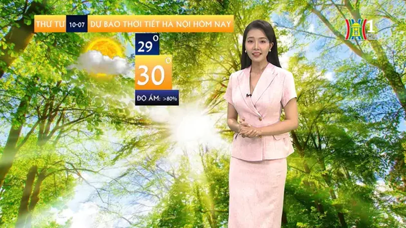 Dự báo thời tiết | 10/07/2024