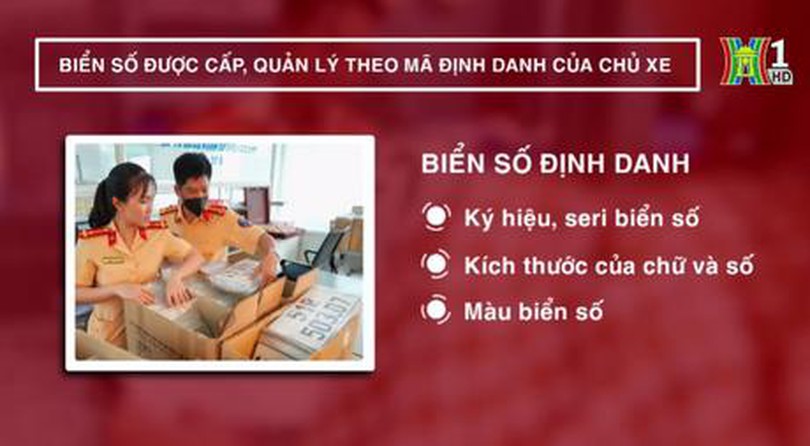 Những điều cần biết về biển số xe định danh