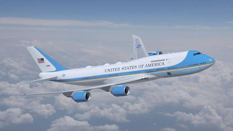 Cận cảnh chuyên cơ Không lực Một - Boeing 747