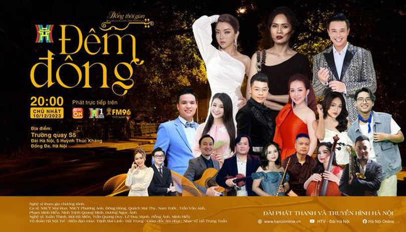 Chương trình nghệ thuật 'Dòng thời gian - Đêm đông'