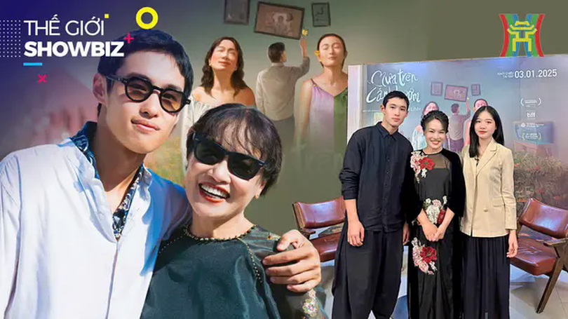 Diễn viên Tú Oanh và con trai lần đầu đóng chung phim | Thế giới Showbiz | 11/01/2025