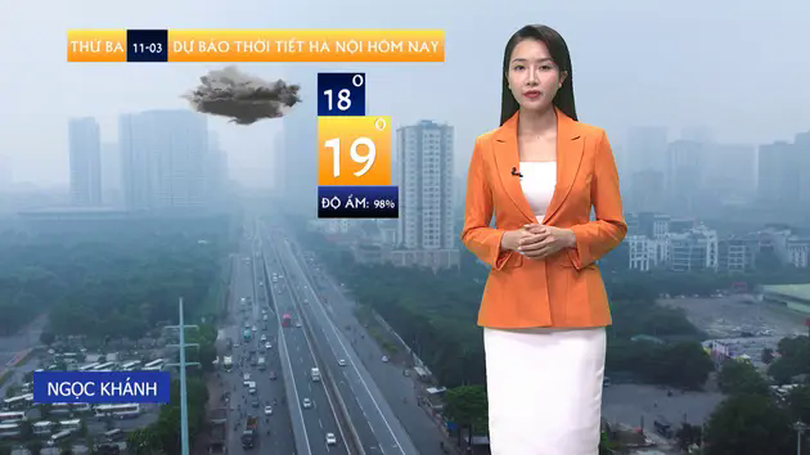 Dự báo thời tiết | 11/03/2025