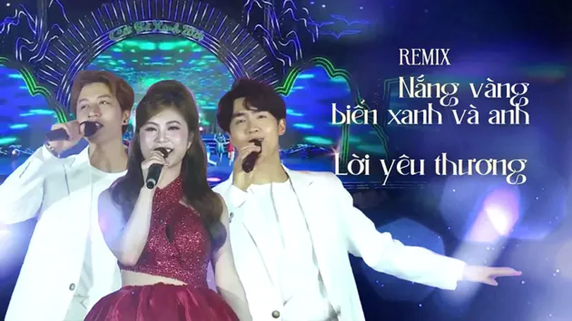 Liên khúc Nắng vàng, biển xanh và anh - Lời yêu thương