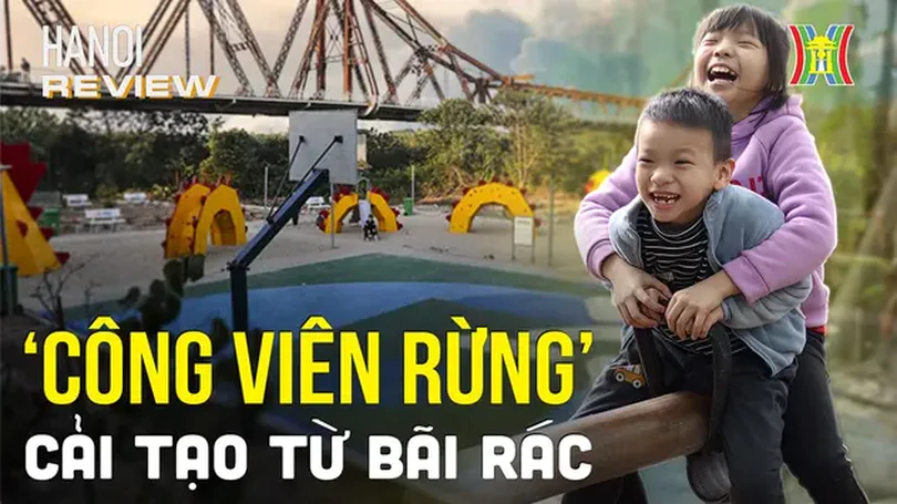 Sân chơi 'xanh', view sông Hồng hình thành từ bãi rác | Hanoi Review | 11/04/2024