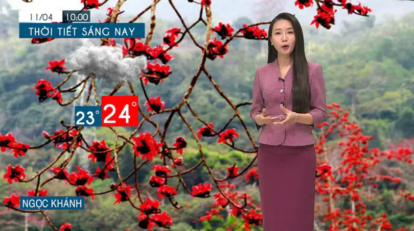 Dự báo thời tiết tối | 11/04/2025