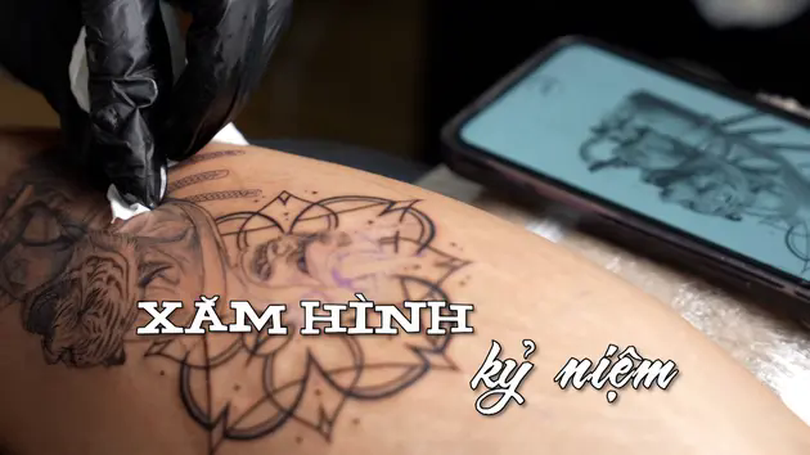 Xăm hình kỷ niệm | Nhịp sống Hà Nội | 11/04/2025