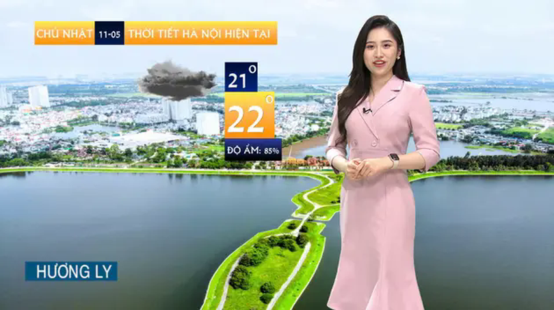 Dự báo thời tiết | 11/05/2025