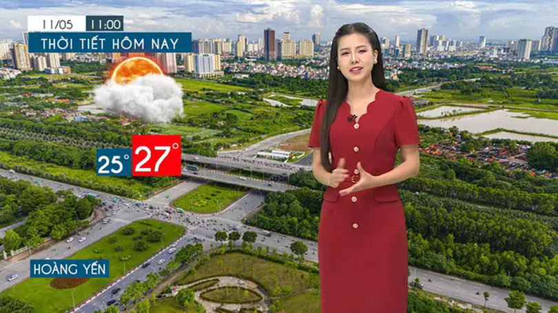 Dự báo thời tiết tối | 11/05/2025