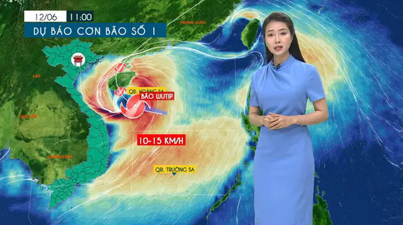 Dự báo thời tiết tối | 11/06/2025