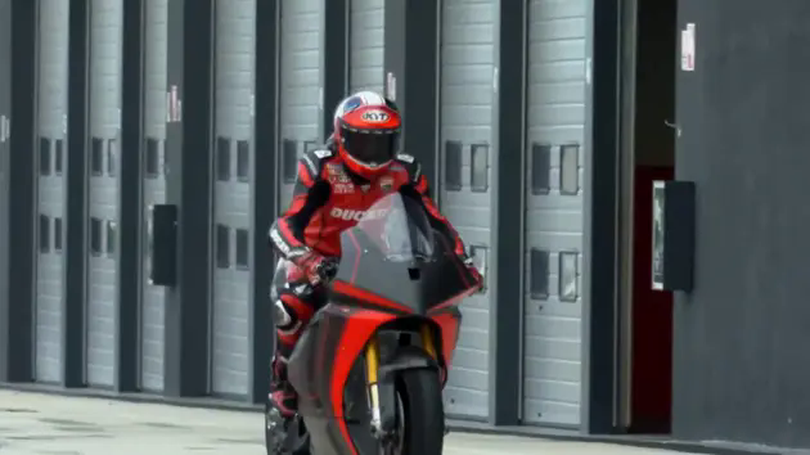 Xe máy điện Ducati hé lộ hình ảnh đầu tiên