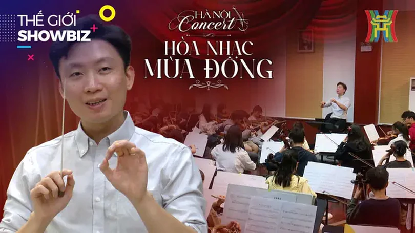 Dàn giao hưởng trẻ tập luyện cho Hà Nội concert | Thế giới Showbiz | 11/12/2024