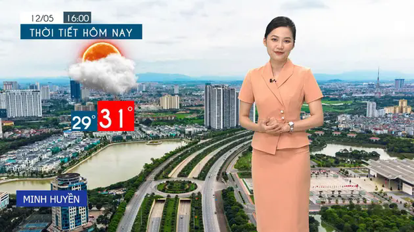 Dự báo thời tiết tối | 12/05/2025
