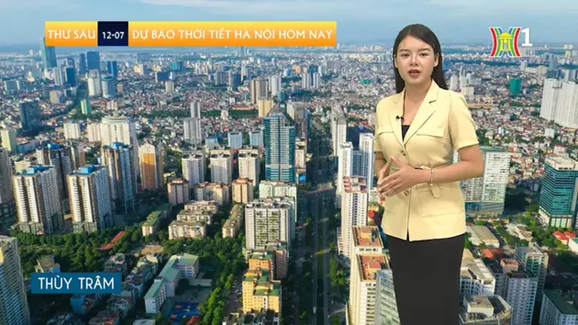 Dự báo thời tiết | 12/07/2024